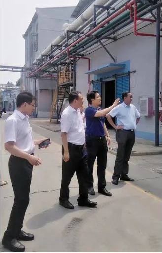 中化學(xué)科學(xué)技術(shù)研究有限公司、中國(guó)石化工業(yè)聯(lián)合會(huì)到天罡興泰孵化基地交流考察